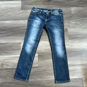 Vigoss The New York Tomboy Cropped Jeans Size 29 waist